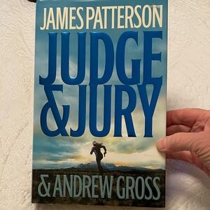 James Patterson Novel JUDGE & JURY Hardcover Bestseller Reading Book